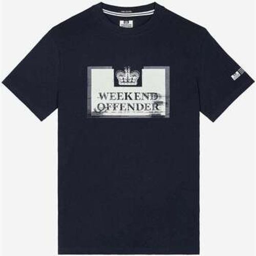 T-Shirts & Poloshirts Bonpensiero - navy - Weekend Offender - Modalova