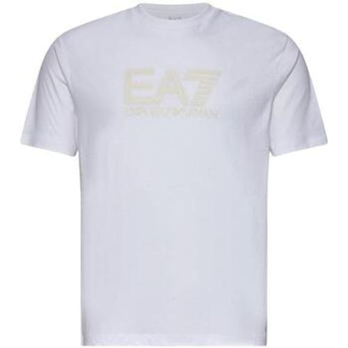 T-Shirts & Poloshirts Visibility Logo T-Shirt White - Ea7 Emporio Armani - Modalova