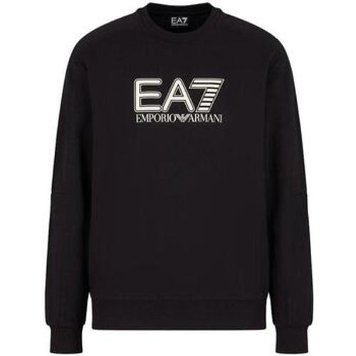 Sweatshirt Visibility Cotton Sweatshirt Black - Ea7 Emporio Armani - Modalova