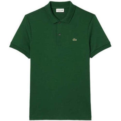 T-Shirts & Poloshirts Regular Fit Cotton Pima Polo Shirt Pine Green - Lacoste - Modalova