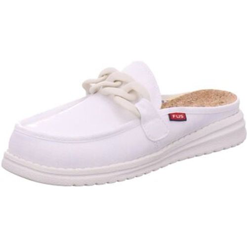 Clogs Pantoletten Ella washed canvas white - Fusion - Modalova