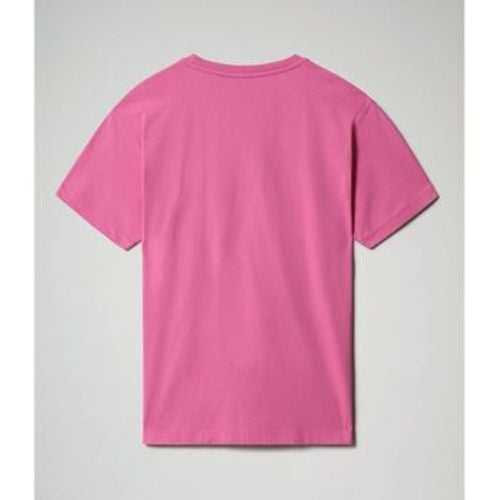 T-Shirts & Poloshirts S-BOX SS 1 - NP0A4FF5-PR1 PINK SUPER - Napapijri - Modalova