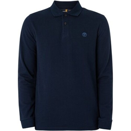 Poloshirt Langärmliges Poloshirt Mit Slim Fit Und Logostickerei - Timberland - Modalova