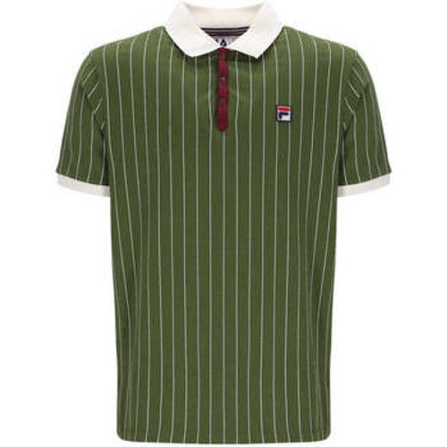 T-Shirts & Poloshirts BB1 Classic Striped Polo Shirt Chive/Gardenia/Windsor Wine - Fila - Modalova