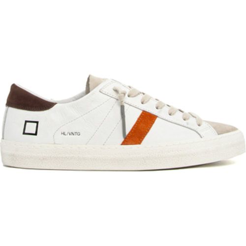 Sneaker D.A.T.E. HL-VC-IT HILL LOW VINTAGE CALF WHITE-TMORO - Date - Modalova