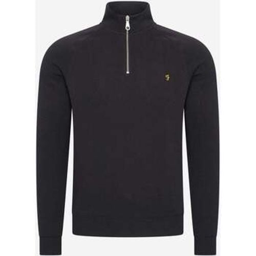 Pullover Sweatshirt jim 1/4 zip - black - Farah - Modalova