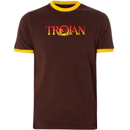 T-Shirt Ringer-T-Shirt mit Logo - Trojan - Modalova