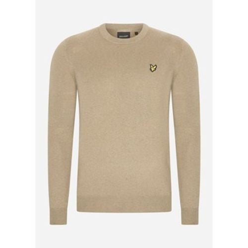 Pullover Cotton merino crew neck jumper - sage uniform - Lyle & Scott - Modalova