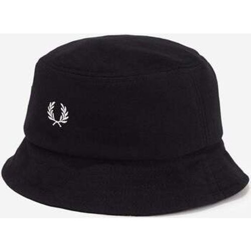 Schirmmütze Pique bucket hat - black snow white - Fred Perry - Modalova