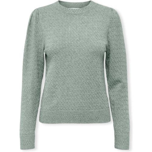 Pullover Katia Life Knit L/S - Aqua Gray - Only - Modalova