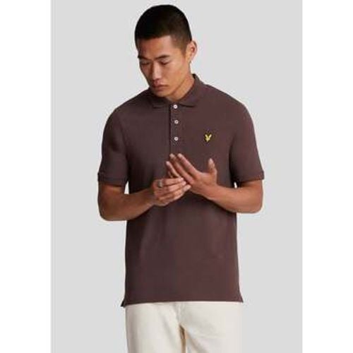 T-Shirts & Poloshirts Plain polo shirt - deep mahogany - Lyle & Scott - Modalova