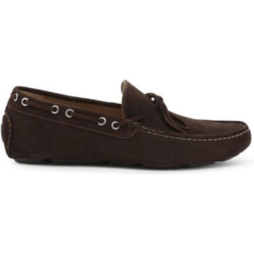 Mokassins Edoardo - Suede Dark Brown - Duca Di Morrone - Modalova