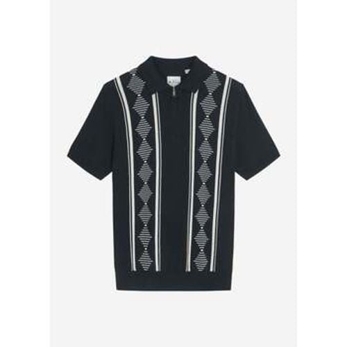 T-Shirts & Poloshirts Argyle jacquard polo - black - Ben Sherman - Modalova