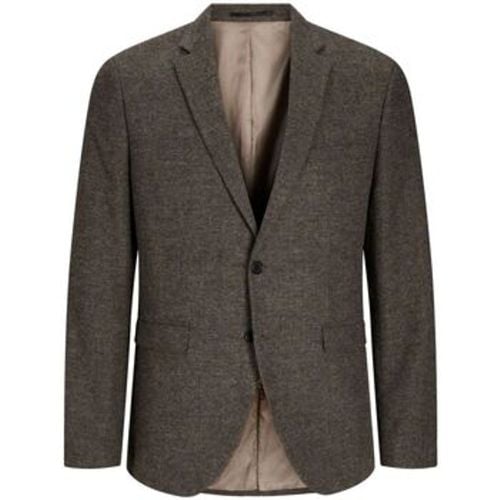 Jacken 12260390 WINTER TWILL BLAZER-SLATE BLACK - jack & jones - Modalova