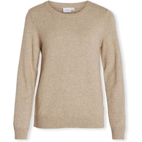 Pullover Noos Ril O-Neck Knit - Natural Melange - Vila - Modalova