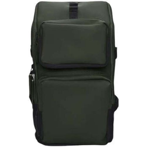 Schultasche Zaino Unisex Verde Trail Cargo Backpack W3 14330 GRE - Rains - Modalova