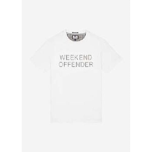 T-Shirts & Poloshirts Tornaco - white mid house check - Weekend Offender - Modalova