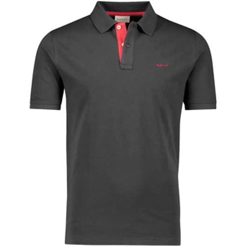 Poloshirt Regular Fit Contrast Pique Rugger Polo - Gant - Modalova