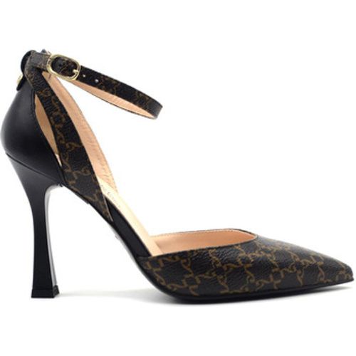 Pumps decollete in pelle stampa monogram - NeroGiardini - Modalova