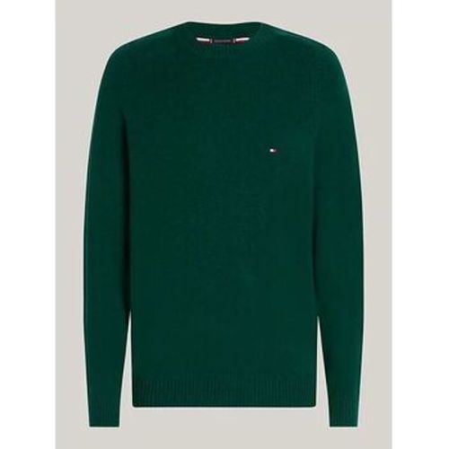 Pullover MW0MW36535 LAMBSWOOL-MRB ORNAMENTAL GREEN HTR - Tommy Hilfiger - Modalova