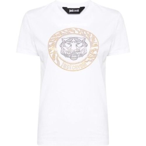 T-Shirt 77PAHE24-CJ110 - Roberto Cavalli - Modalova