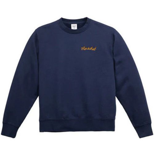 Sweatshirt Camisola Chain Stitch Crew Dark Navy/Golden Yellow - Herschel - Modalova