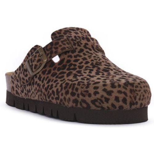 Pantoffeln LEOPARDO MARRONE - Bioline - Modalova