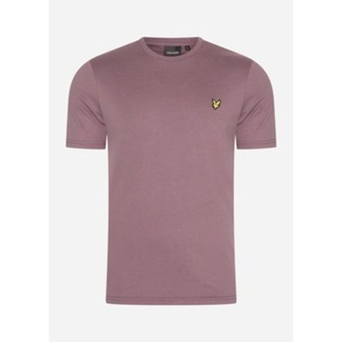 T-Shirts & Poloshirts 3 pack plain t-shirt - jet black - white - highland mauve - Lyle & Scott - Modalova