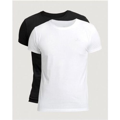 T-Shirt 901002108_111_111_BLACK_WHITE - Gant - Modalova