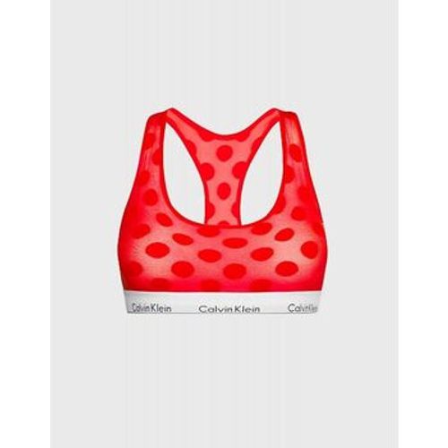 Tank Top 000QF5847E - UNLINED BRALETTE-XAT RED - Calvin Klein Jeans - Modalova