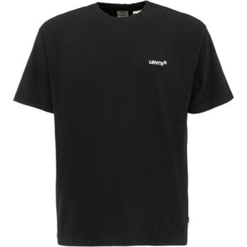 T-Shirts & Poloshirts A0637 - RED TAB TEE-0001 BLACK - LOGO WHITE - Levis - Modalova