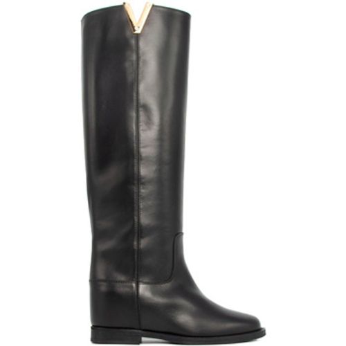 Damenstiefel 2568 STIVALE ACCESSORIO A V SPACCO - Via Roma 15 - Modalova