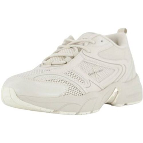 Sneaker RETRO TENNIS LOW LACE MH ML MT YW0YW01463 0GB - Calvin Klein Jeans - Modalova