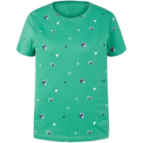 T-Shirt T-Shirt Kurzarmshirt mit Print - Tom Tailor - Modalova