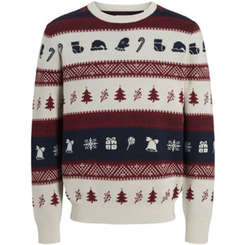 Pullover Pullover XMAS SNOWBALL Strickpullover R-Neck - jack & jones - Modalova