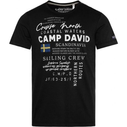 T-Shirt T-Shirt CRUISE NORTH Kurzarmshirt - camp david - Modalova