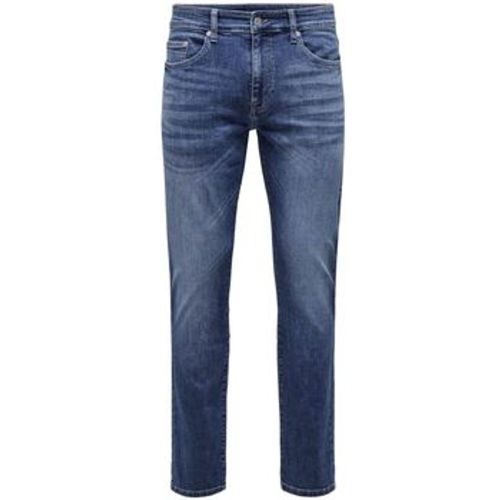 Straight Leg Jeans Jeans Loom Slim M. Blue lange Hose - Only & Sons - Modalova