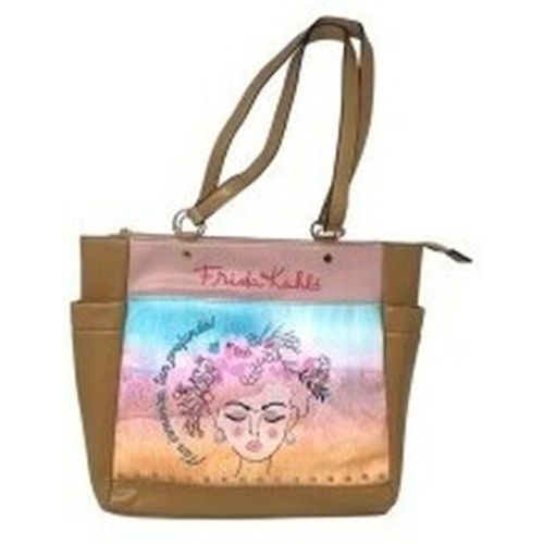 Shopper Complementos señora k25-4963 tostado - Frida Kahlo - Modalova