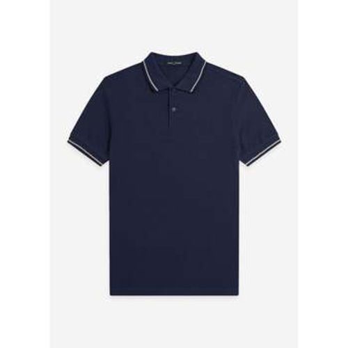 T-Shirts & Poloshirts Twin tipped polo shirt- tnsbl slvrbl nvy - Fred Perry - Modalova