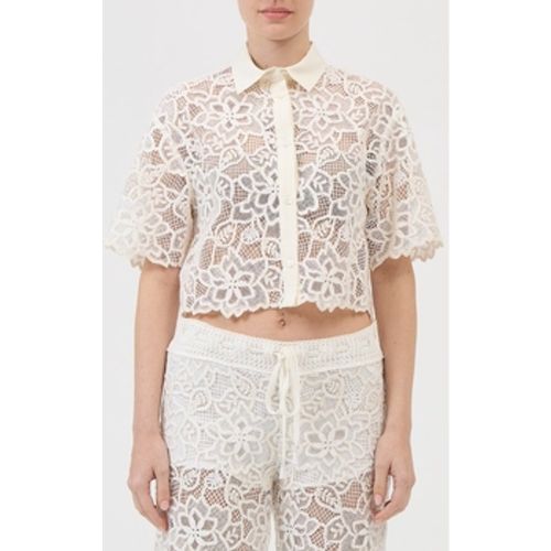 Blusen Kurzes Spitzenhemd von - Ermanno Scervino - Modalova