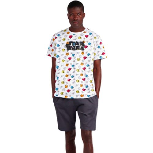 Pyjamas/ Nachthemden Pyjama Shorts T-Shirt Neon Graffiti Star Wars - Admas - Modalova