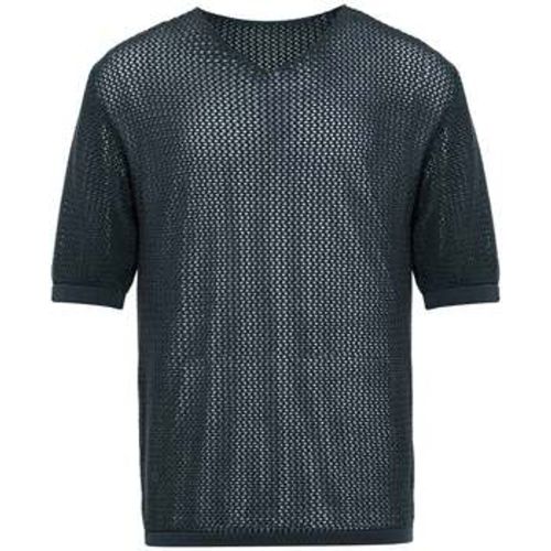 T-Shirts & Poloshirts Pago Regular Fit Cellular Knitted T-Shirt - Antioch - Modalova