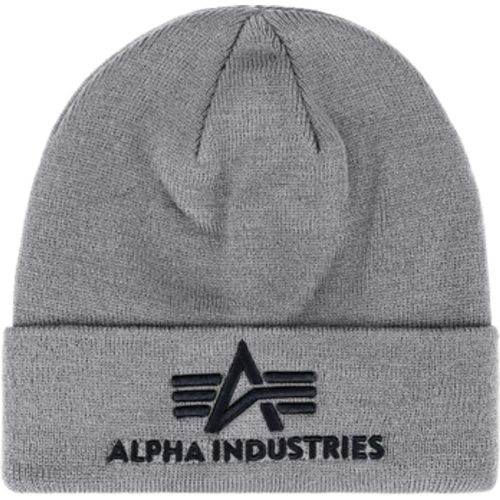 Hut 3D Beanie - grey heather - alpha industries - Modalova