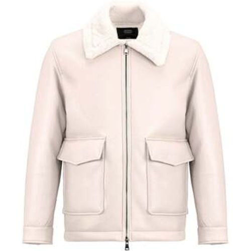 Herrenmantel Faux Leather Kent Collar Coat - Antioch - Modalova