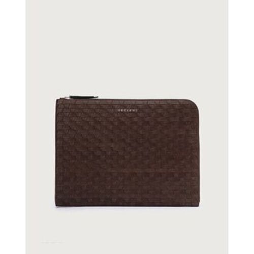 Kosmetiktasche P00734 CHEVRETTE WOVEN - PORTADOCUMENTI-TESTA DI MORO - Orciani - Modalova