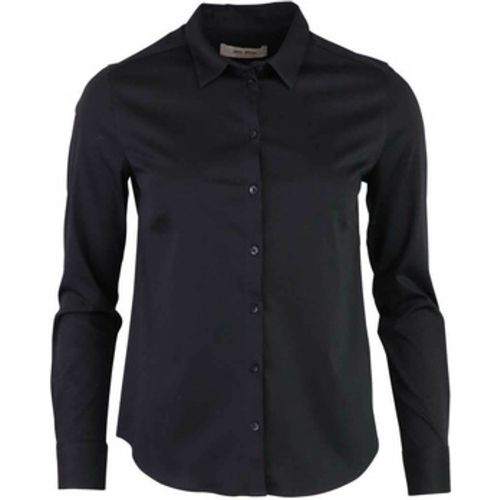 Hemdbluse Rundkragen Langarmshirt für Damen - MOS MOSH - Modalova