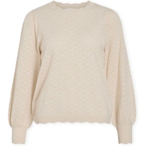 Pullover Emi Knit - Super Light Natural Melan - Vila - Modalova
