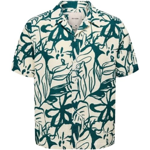 Kurzarm Hemdbluse Hemd Savier Kurzarmhemd - Only & Sons - Modalova