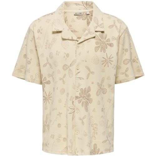Kurzarm Hemdbluse Hemd Baggio Kurzarmhemd - Only & Sons - Modalova