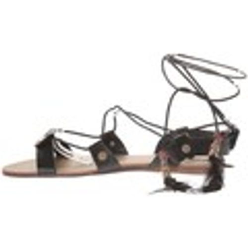 Sandali Sandale Noir attache corde SP7085-NR - Nice Shoes - Modalova